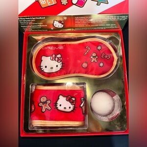 The Crème Shop X Hello Kitty Hello Holidays 3 Pcs Spa Set